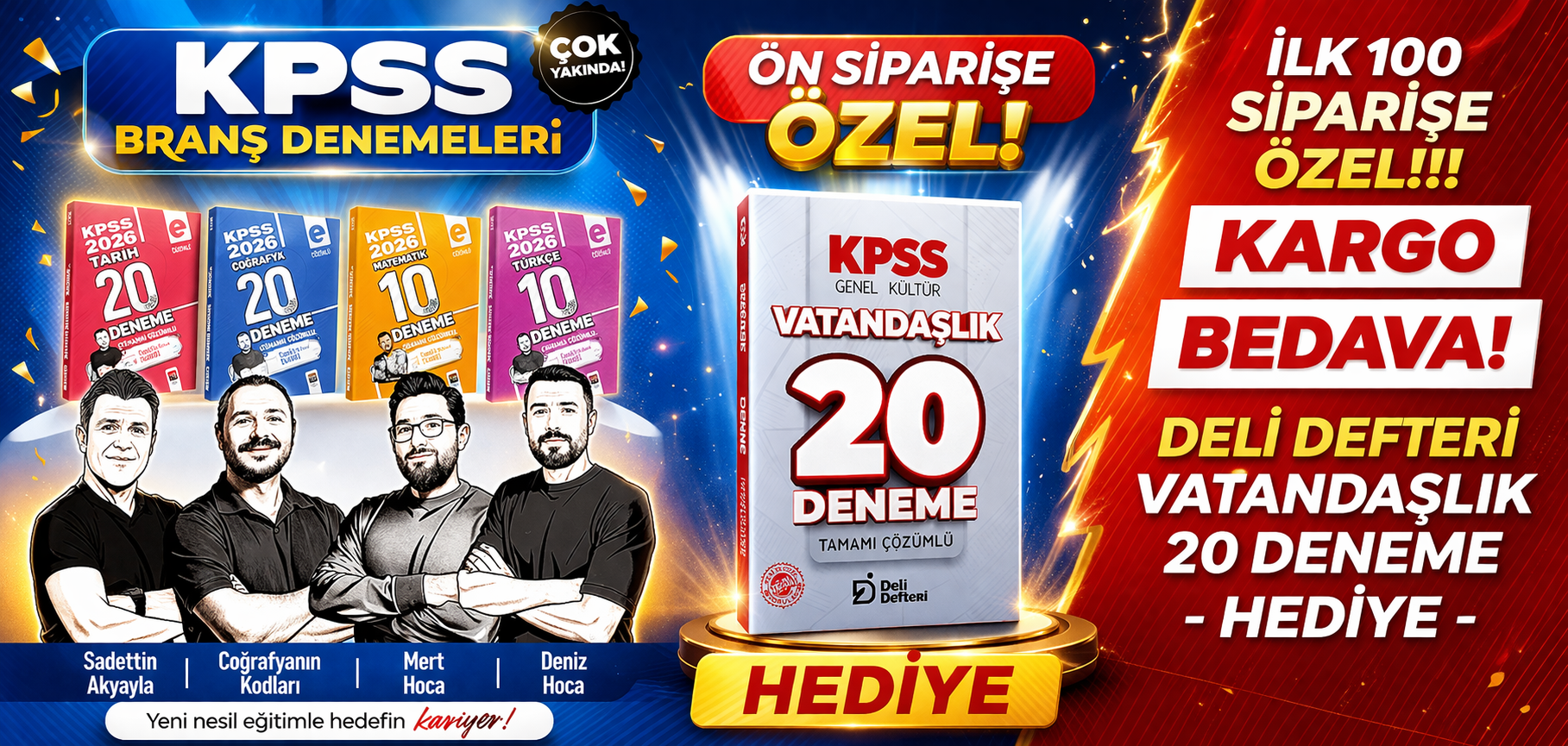 EDU KARİYER KPSS DENEME FIRSATI YAKALA