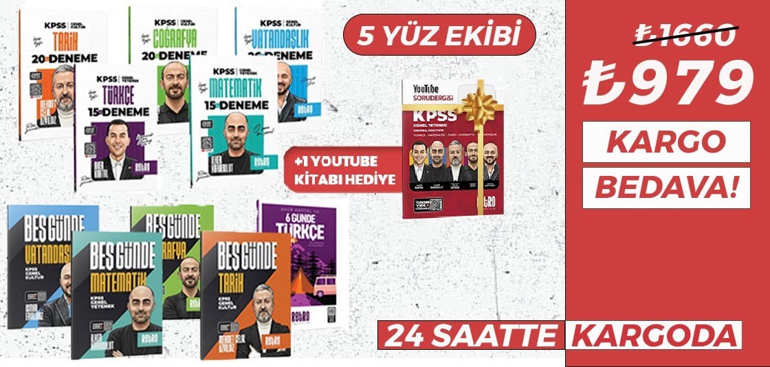 RETRO 5 GÜNDE KAMP VE DENEME SETİ HEDİYELİ