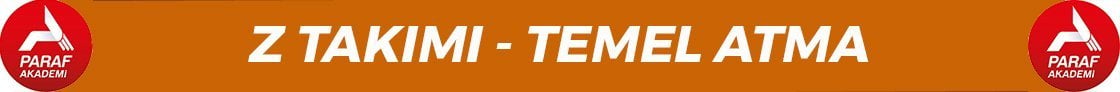 Paraf Akademi z takımı temel atma kitapları
